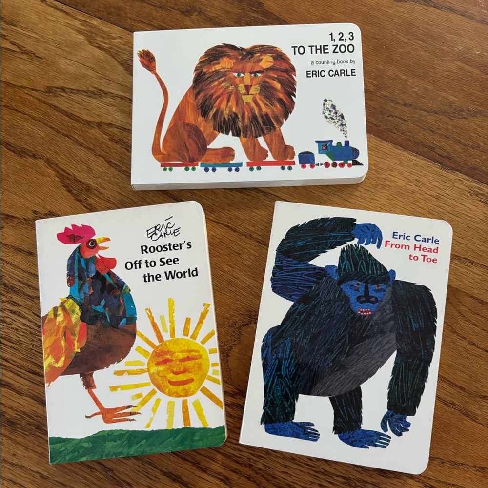 Eric Carle Children's Book Set - 3 Books